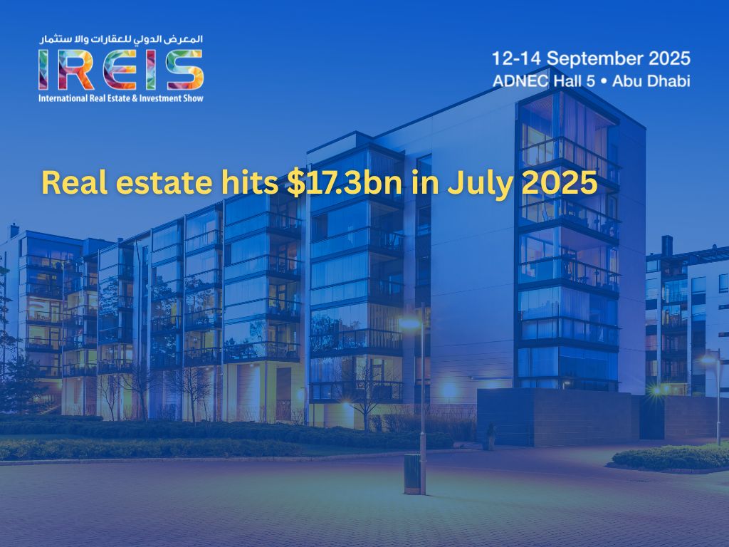 Real estate hits $17.3bn in July 2025